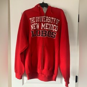 LG Red UNM Lobos Hoodie